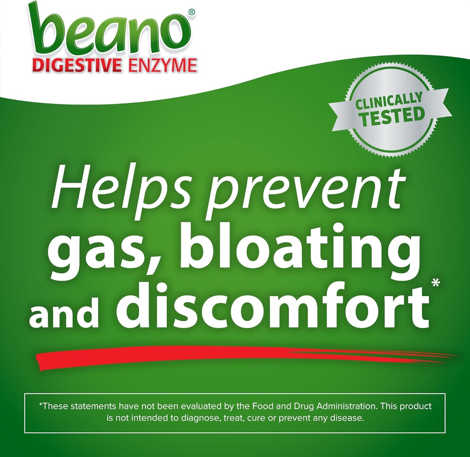 Beano Extra Strength Gas Relief Tablets 150 Count Multicolored Vegetarian