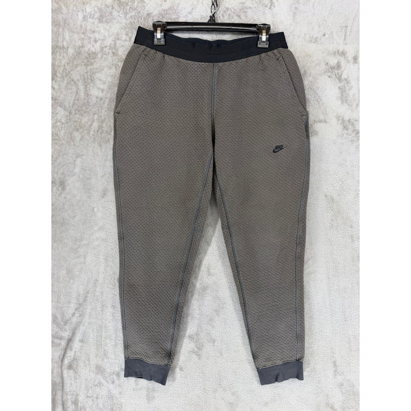 Nike Tech Pack Therma-FIT ADV Joggers Mens M Grey Textured Tapered DD4854-060