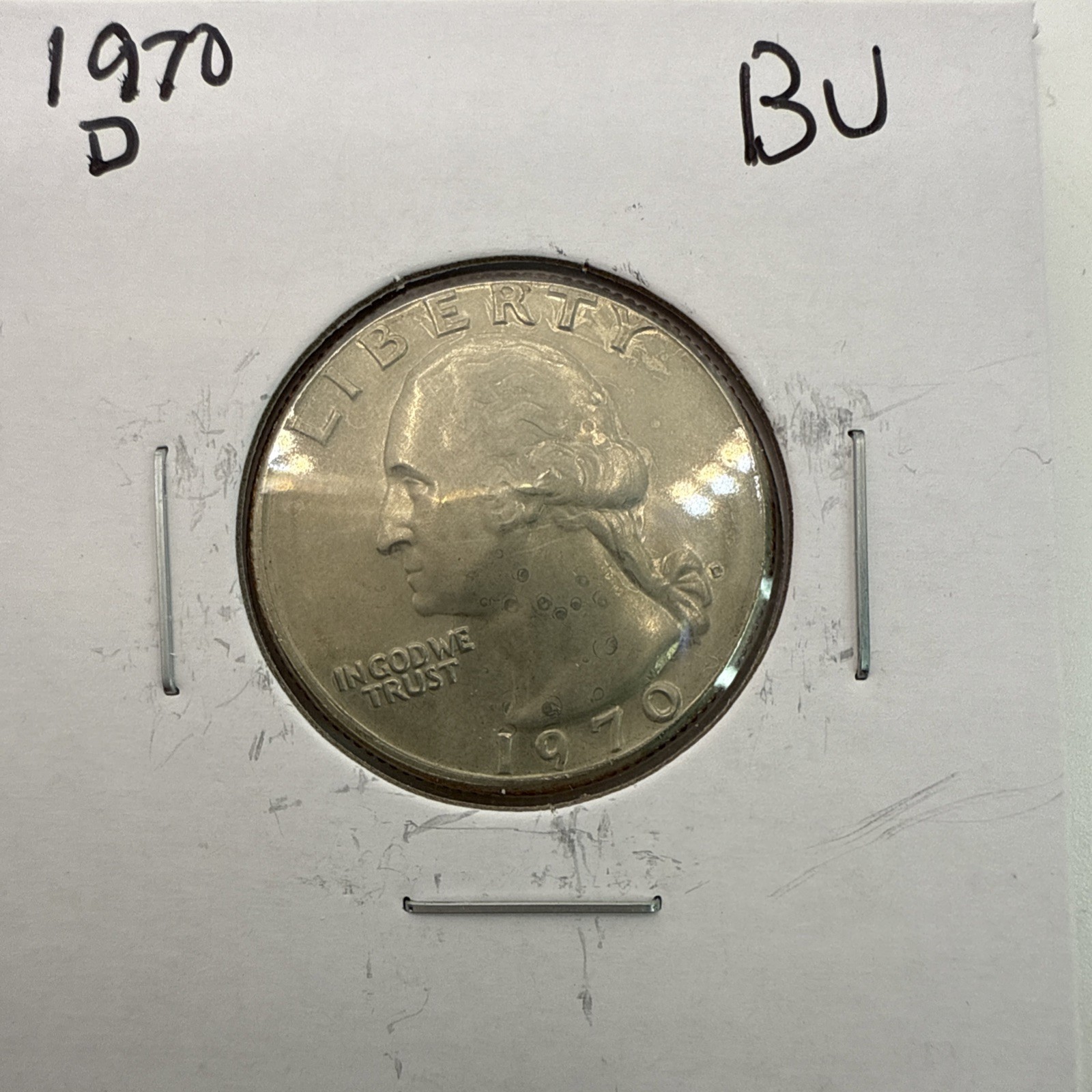 1970-D Washington Quarter BU (Brilliant Uncirculated) Denver Mint