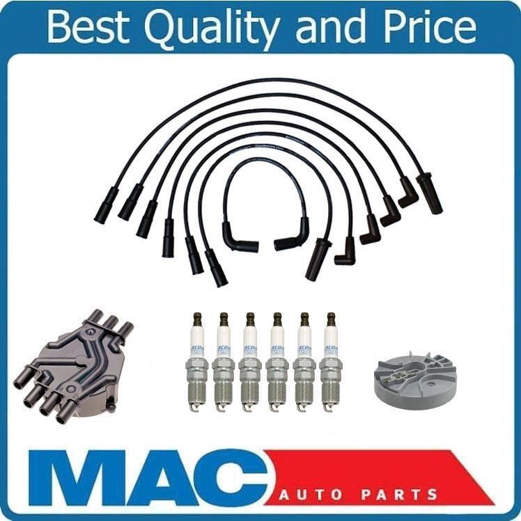 Ignition Wires Spark Plugs Distribuitor Cap Rotor Astro Van 1998-2005