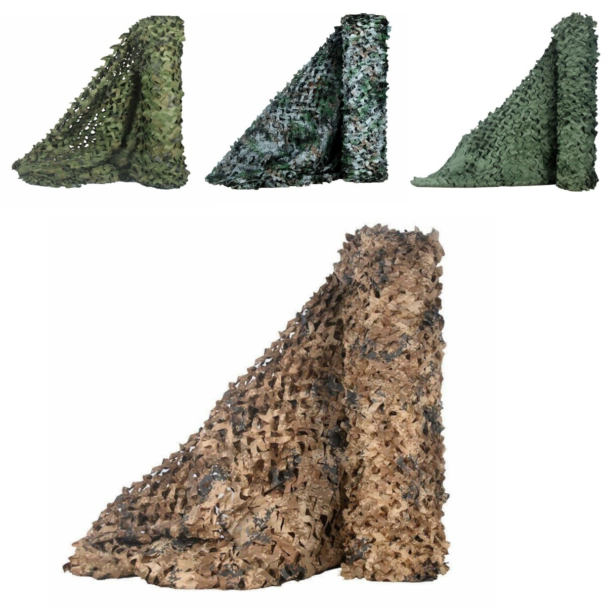 Camo Netting Camouflage Net Bulk Roll Sunshade Mesh Hunt Shooting 10x13.2ft