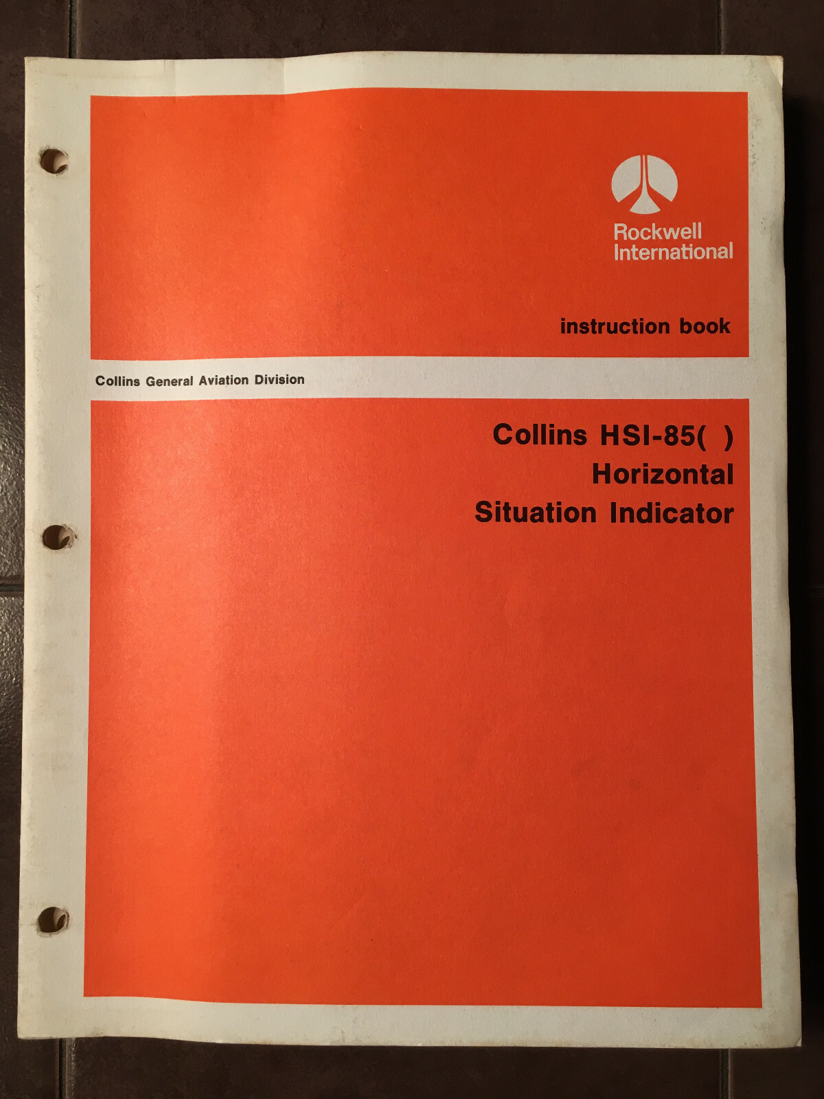 Collins HSI-85 Service & Parts Manual