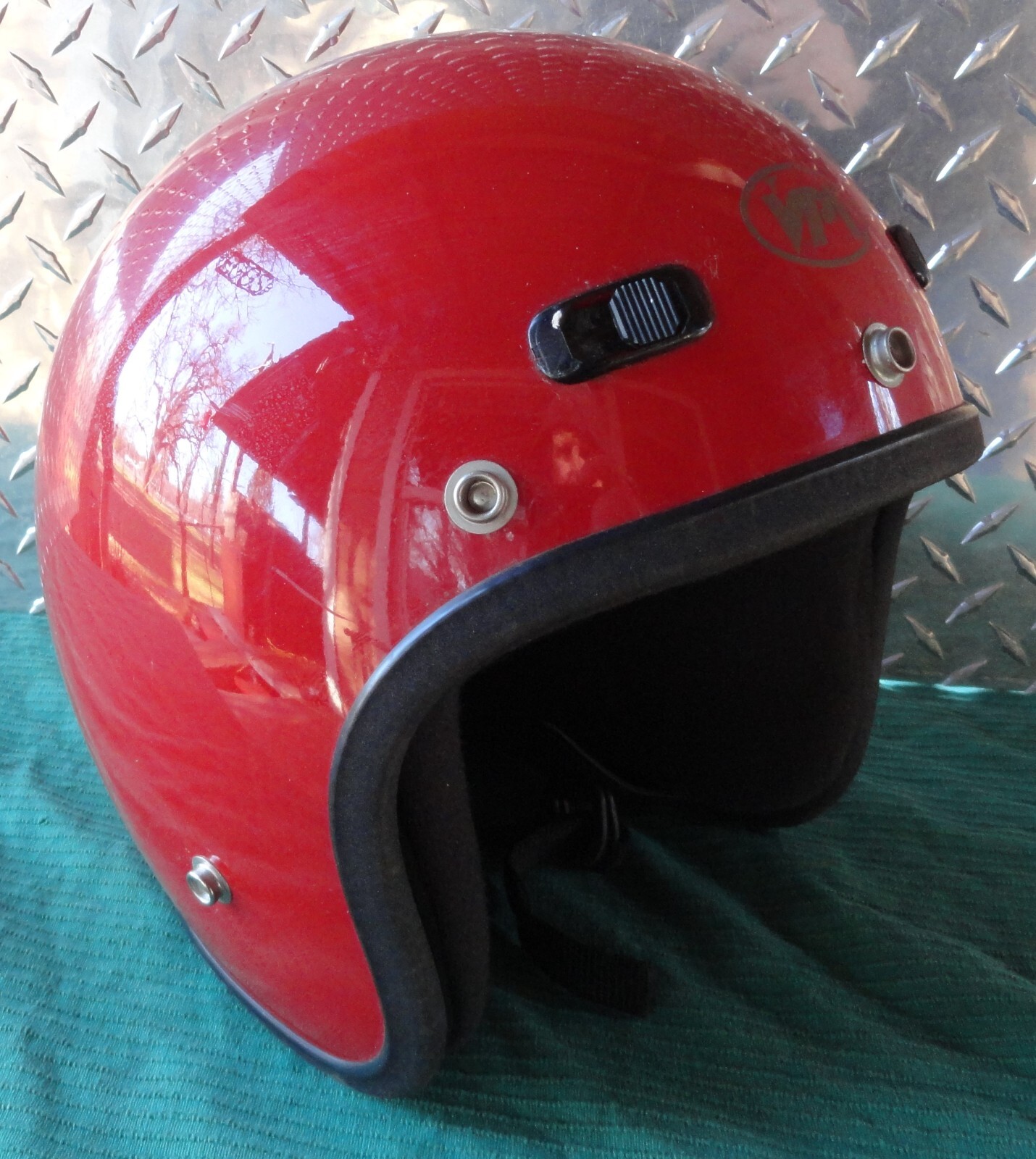 Vector Small 6-7/8 to 7 Helmet Red DOT Unused Long-Term Storage USA Fast Ship