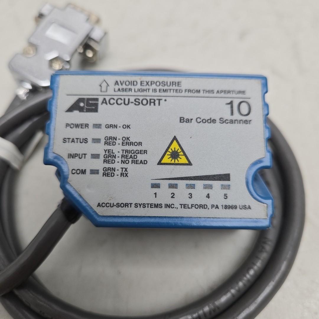 Accu-Sort Model 10 Barcode Scanner 10A20-24-20