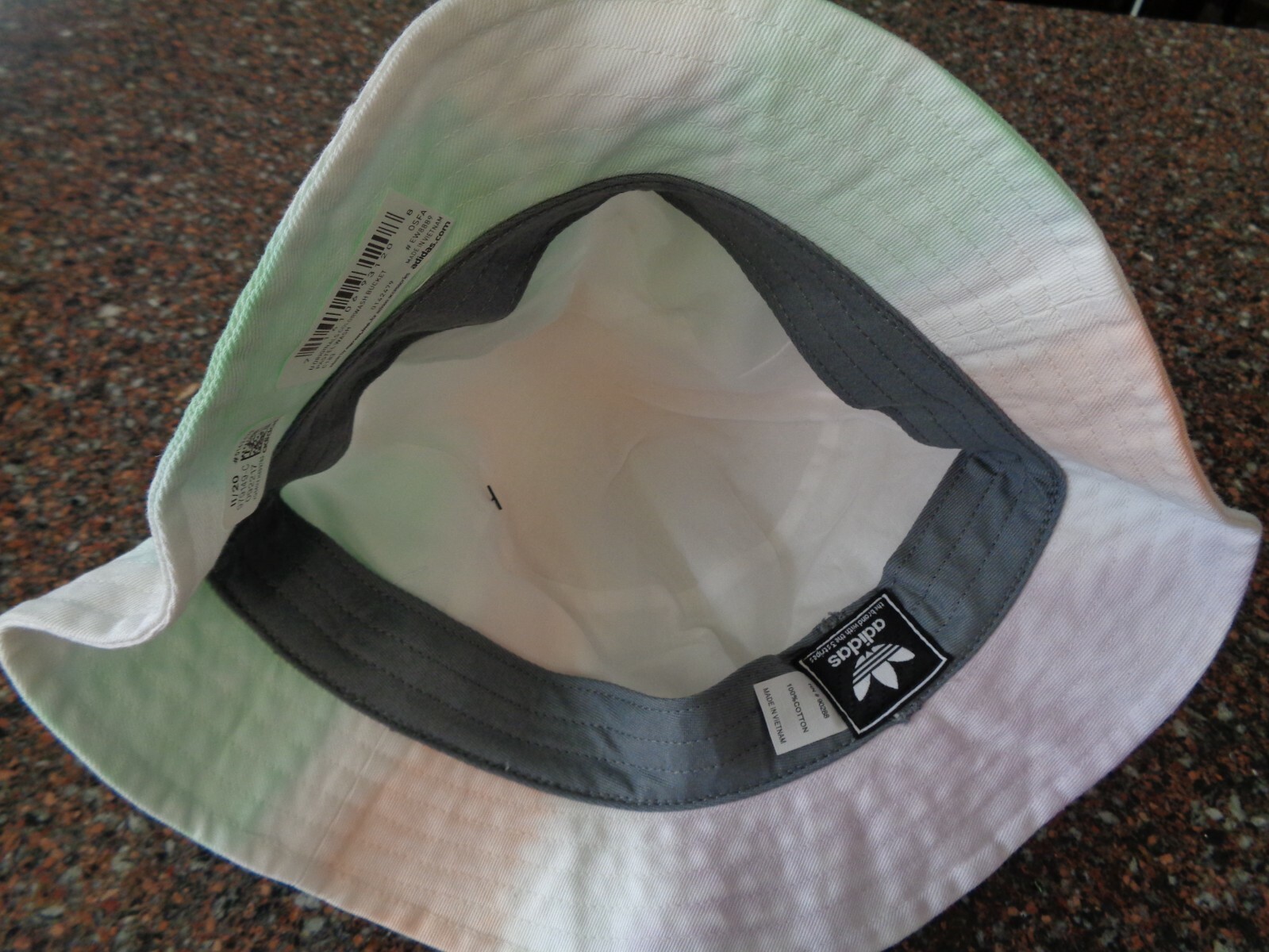 adidas Originals Color Wash Pastel Bucket Hat Unisex OSFA Tie Dye New One Size