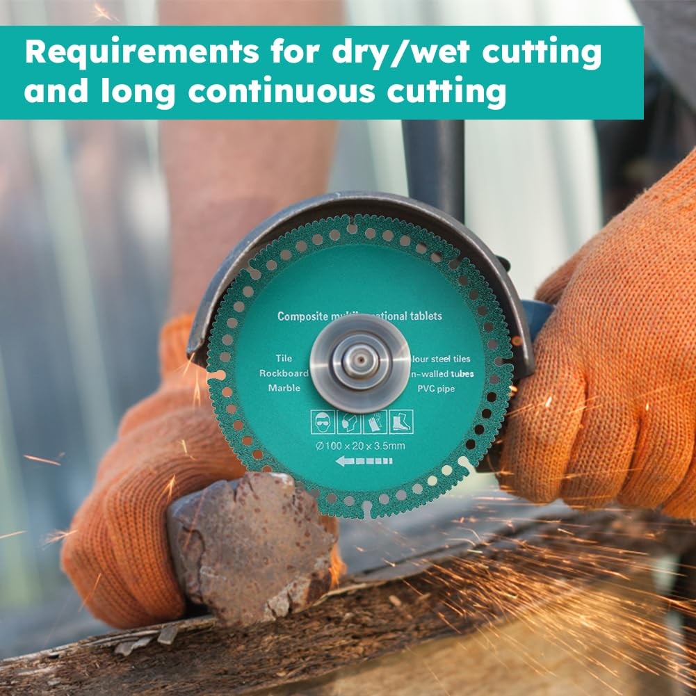 ‎5 Pack Indestructible Disc 2.0 Indestructible Disc for Angle Grinder Cut Green