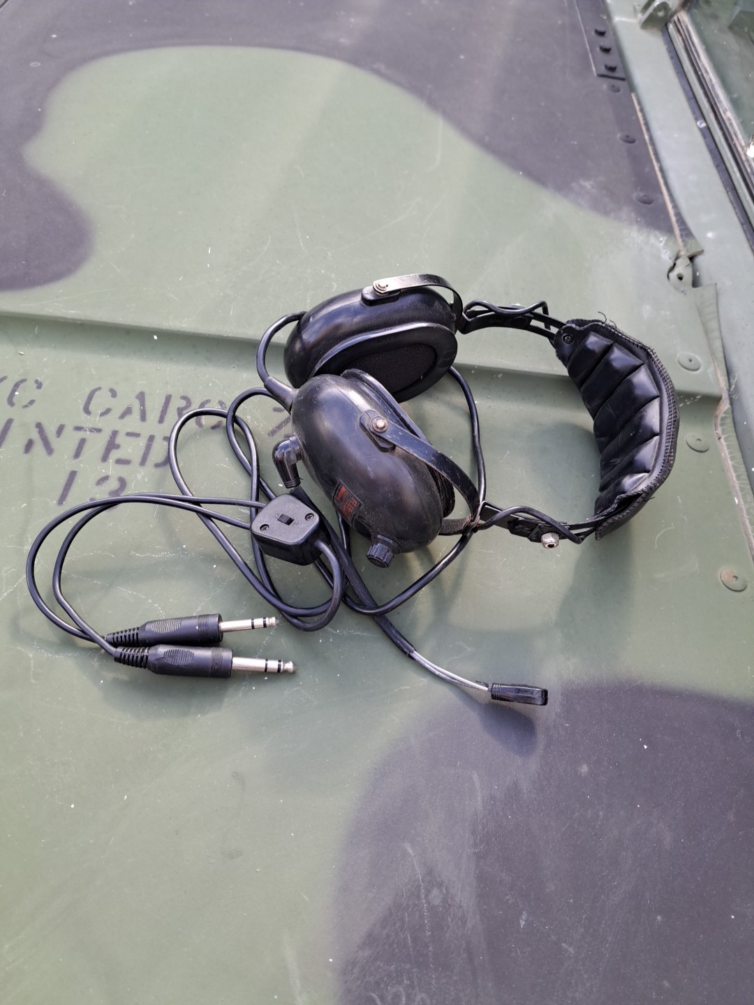 Flightcom Blackhawk Model 5DX Aviation Headset Airplane Jet Helicopter UNTESTED