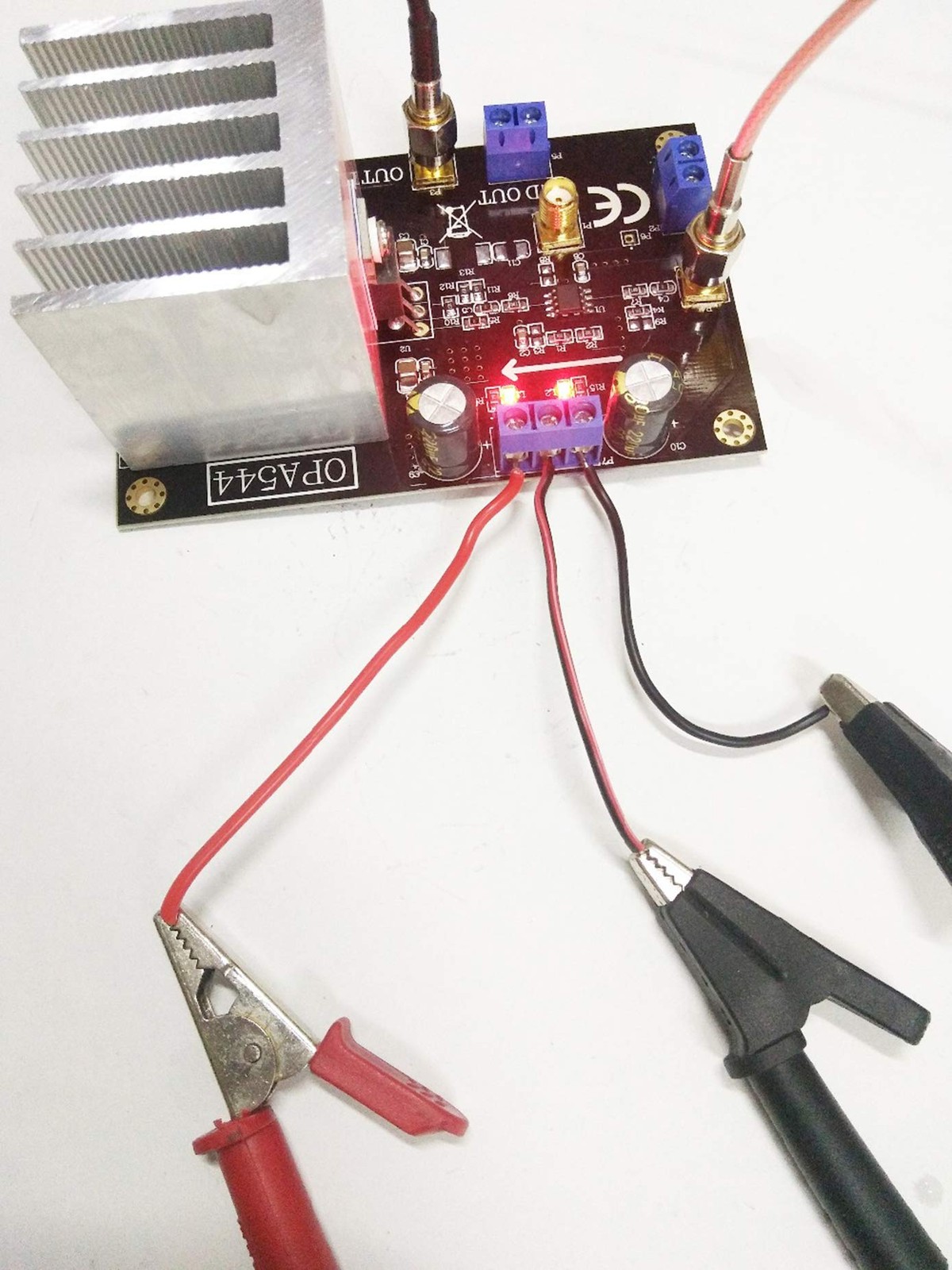 OPA544 High-Voltage High-Current Power Amplifier Module, 68V Peak, 2A Load Cu...