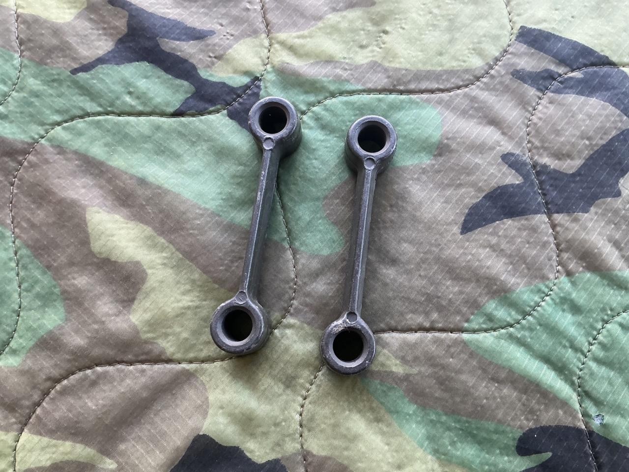 2 Lot USMC Army Military Surplus Camp Tent Shelter Dog Bone ROPE TENSIONERS USGI