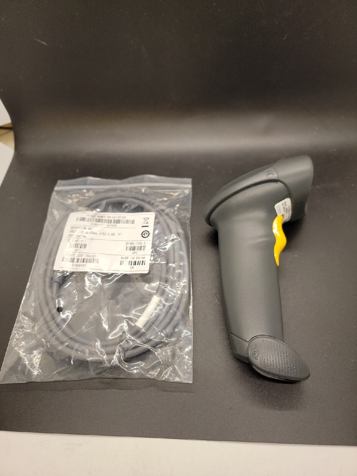 Motorola Zebra Symbol Ls2208 USB Barcode Scanner Kit W/Cable Refurbished
