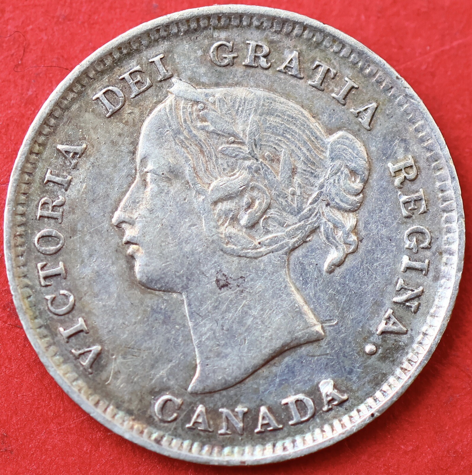 1896 Canada 5 Cents - EF - Lot#12357