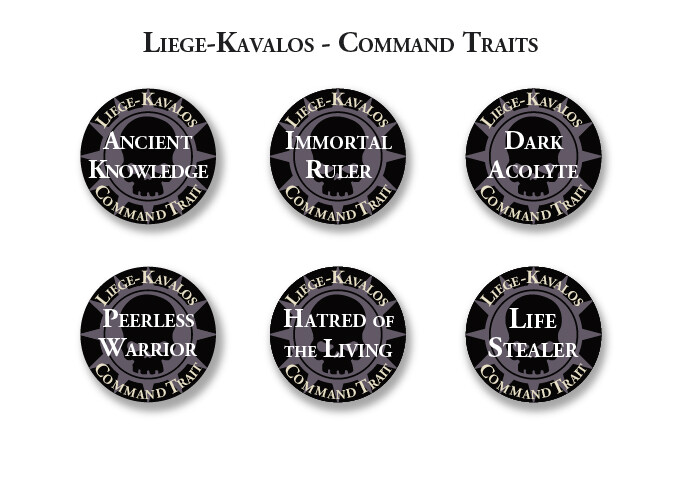 Ossiarch Bonereapers Traits, Abilities & Artefact Tokens Warhammer Age of Sigmar