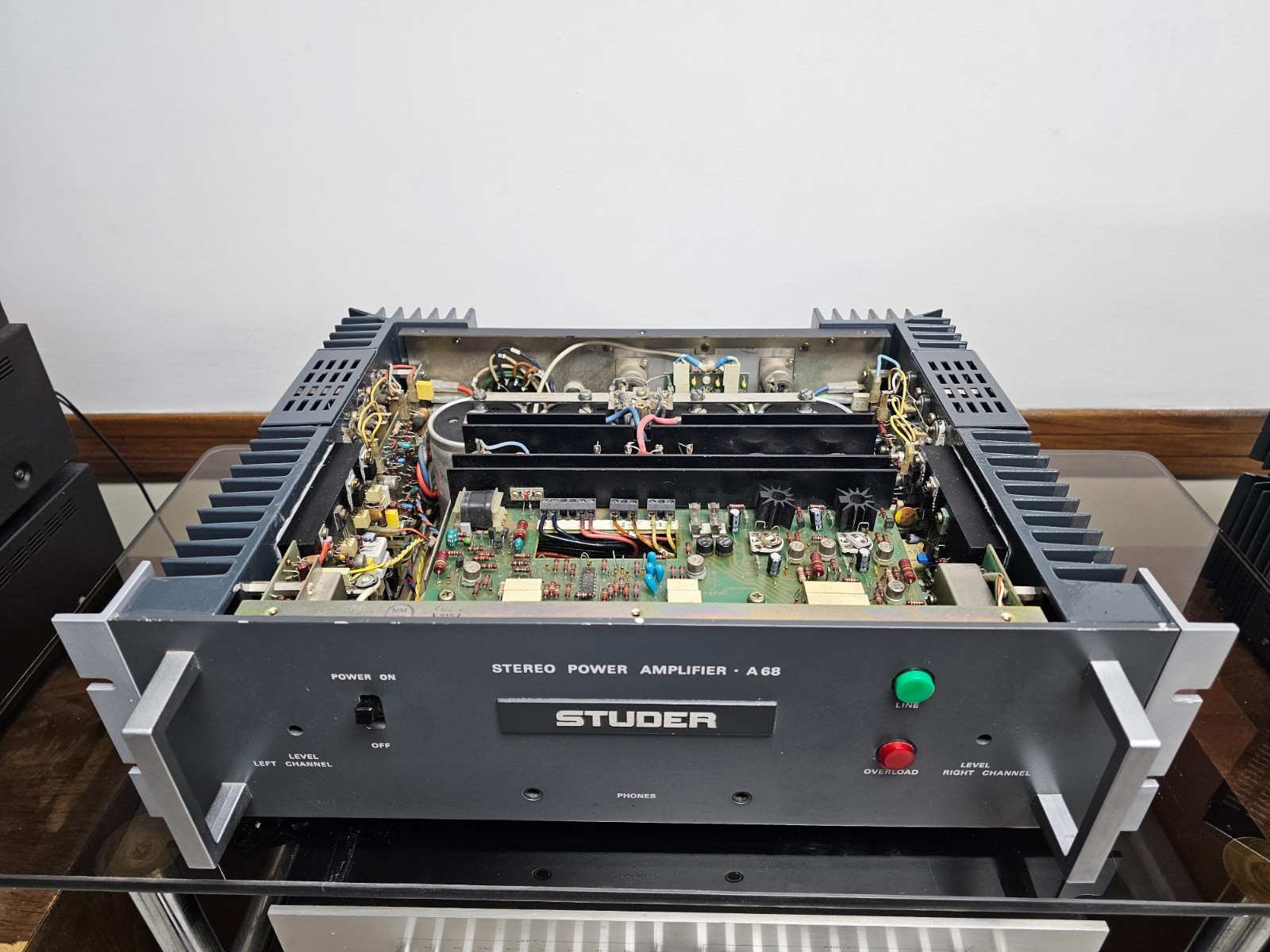 Studer A-68 Power Amplifier Serviced Operational