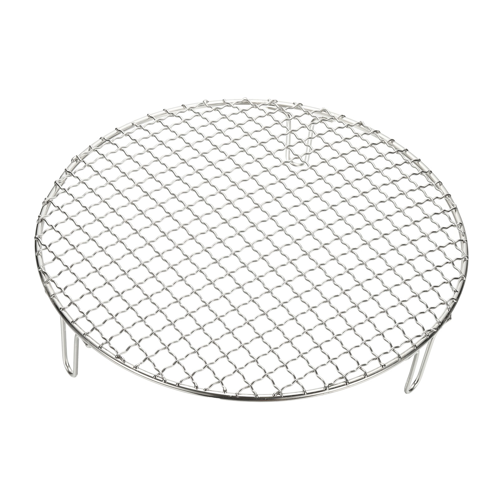 11 Inch Round Cooking Rack, Stainless Steel BBQ Grill Baking Rack with Legs