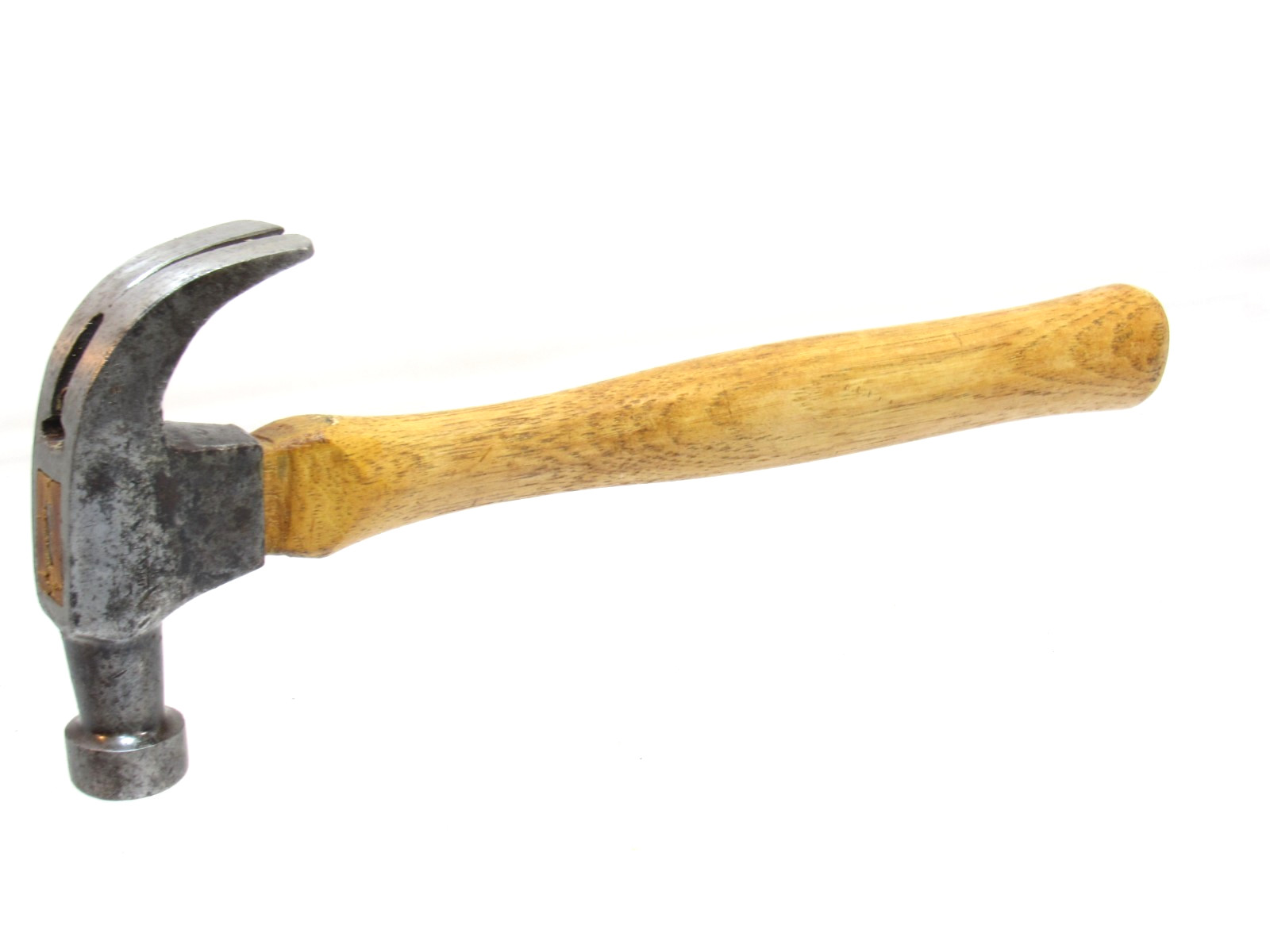 H3 NICE VINTAGE CHENEY LITTLE FALLS NY 24 OUNCE NAIL HOLDING CLAW HAMMER