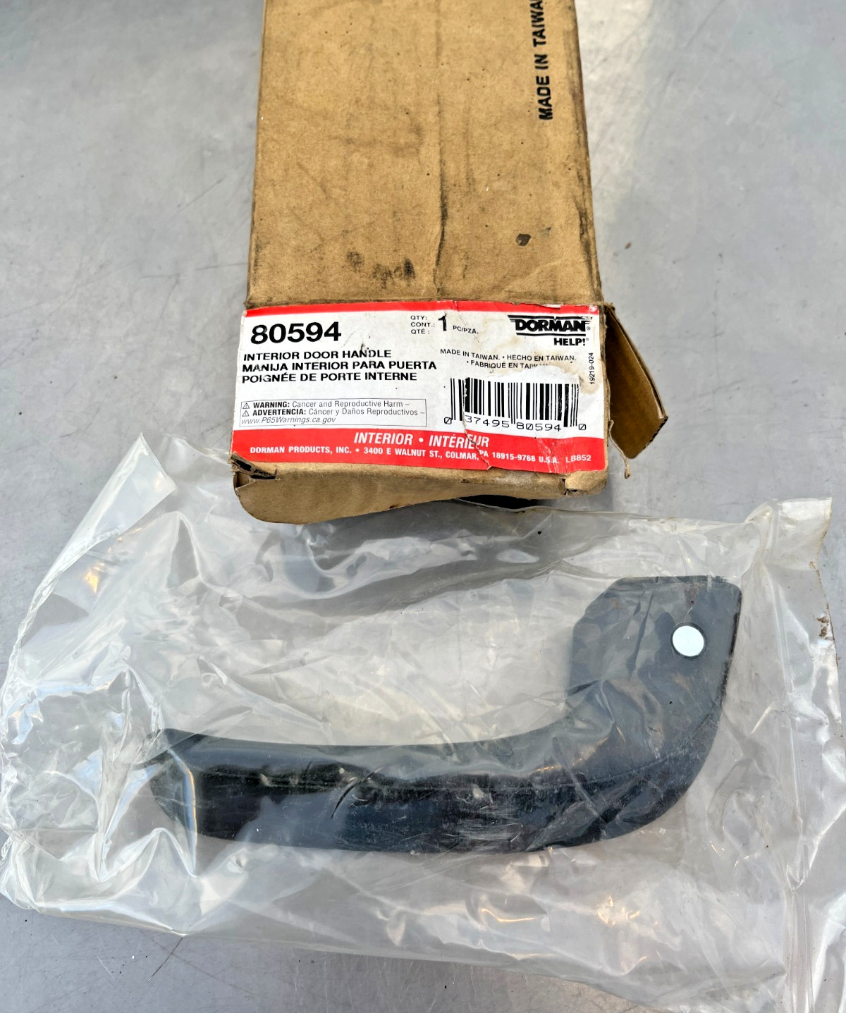 80594 Genuine  Dorman  Interior Door Handle   Chevrolet Silverado 2007-2014