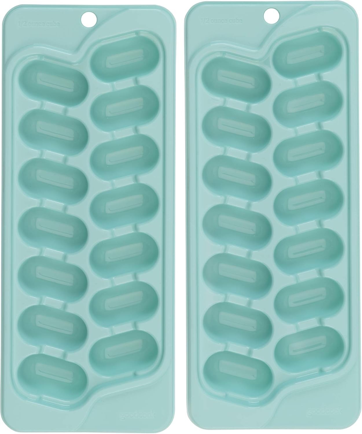 Versatile Quick-Release Ice Cube Trays - Fits Narrow Bottles, 28 Cubes Total
