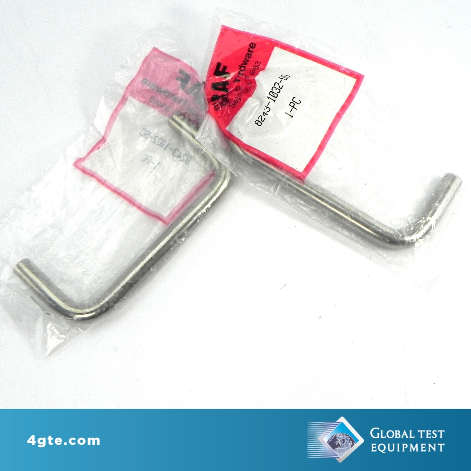 RAF Electronic Hardware 8243-1032-SS Handle, Stainless Steel, 3/8 OD X 4.00 PAIR