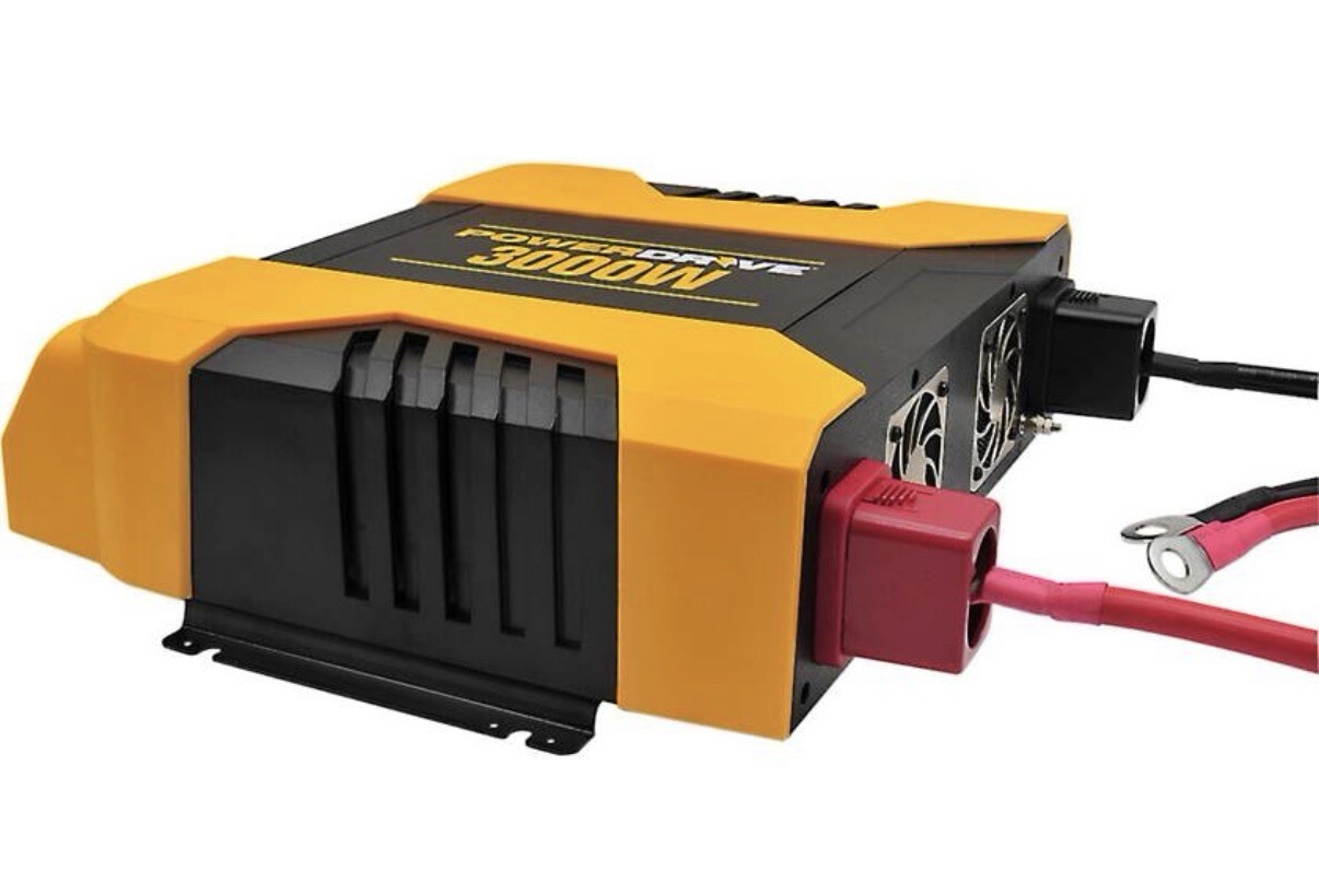 Powerdrive 3000W 4AC 2USB Power Inverter with Bluetooth