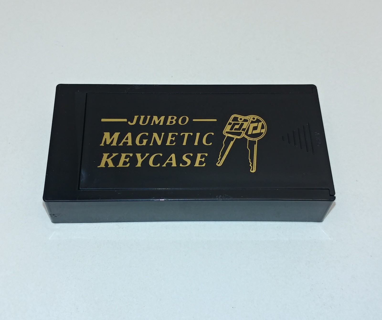 3x Magnetic Hide A Key Boxes Keys Storage Box Magnet Plastic Container Slide Lid