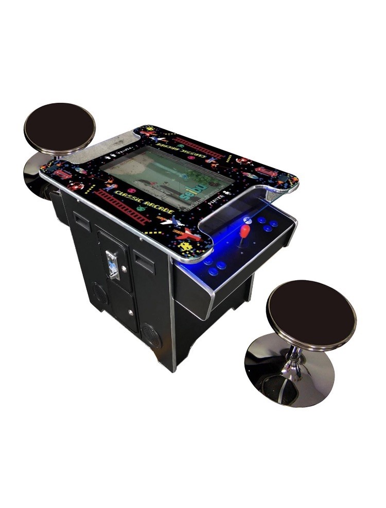 🔥Amazing Cocktail Arcade Machine W/ 412 Classic games! 🔥 22 inch Large screen