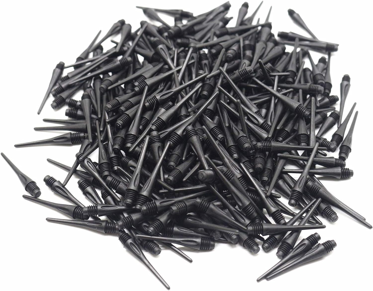 2BA Thread Plastic Tip Dart Points 300 Pack Soft Dart Tips Replacement Dart A...