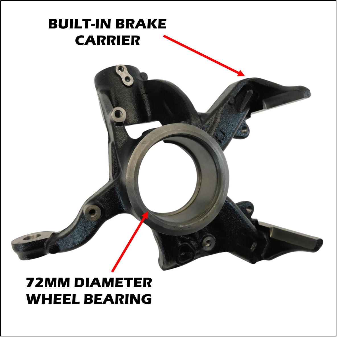 NEW AUDI A1 MK2 DRIVERS SIDE RIGHT FRONT STEERING KNUCKLE (256MM DISC) 2019>