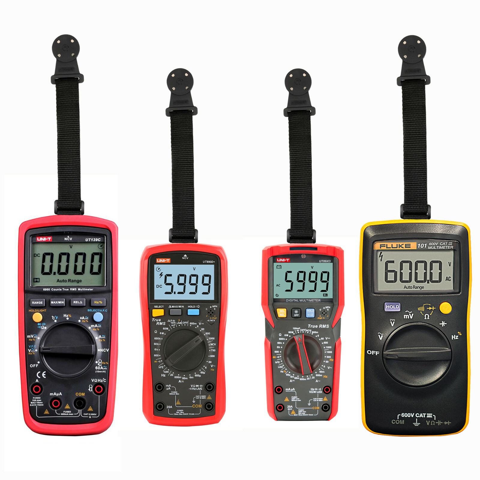 For FLuKe METER HANGING KIT MAGNET MULTIMETER STRAP BLACK
