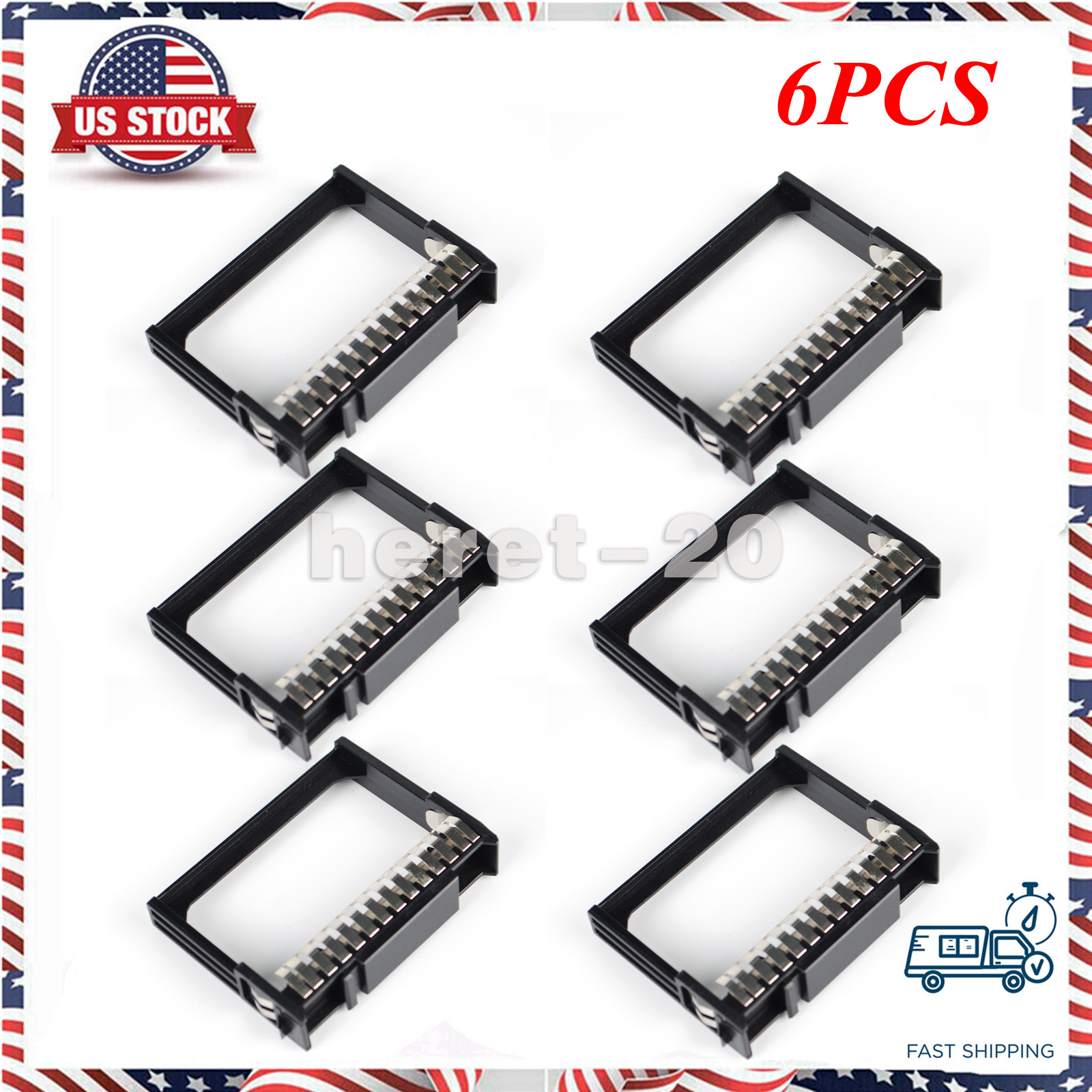 6PCS New Hard Drive Blank Filler 2.5" SFF For HP DL360 G8 DL380 G8 652991-001