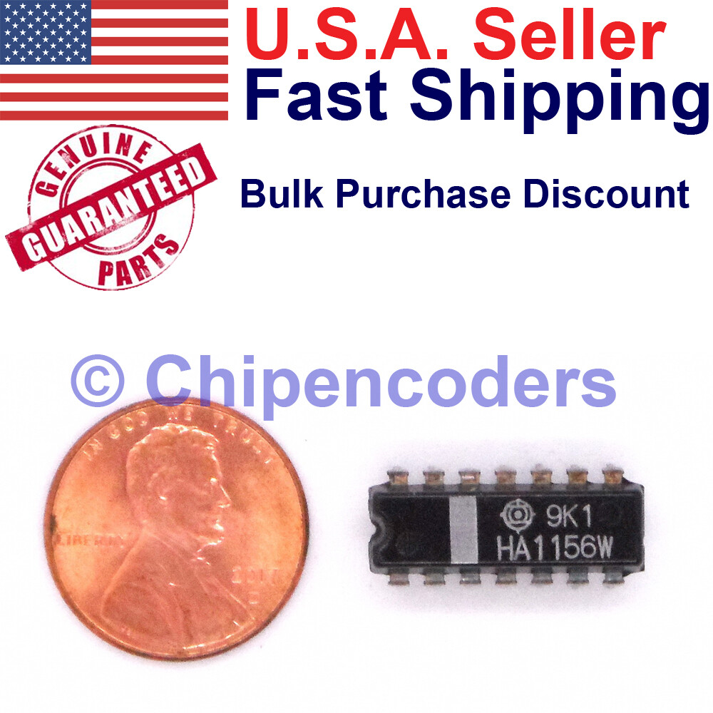 1/5/10Pcs Hitachi HA1156W FM Radio Stereo Demodulator Decoder IC PDIP-14