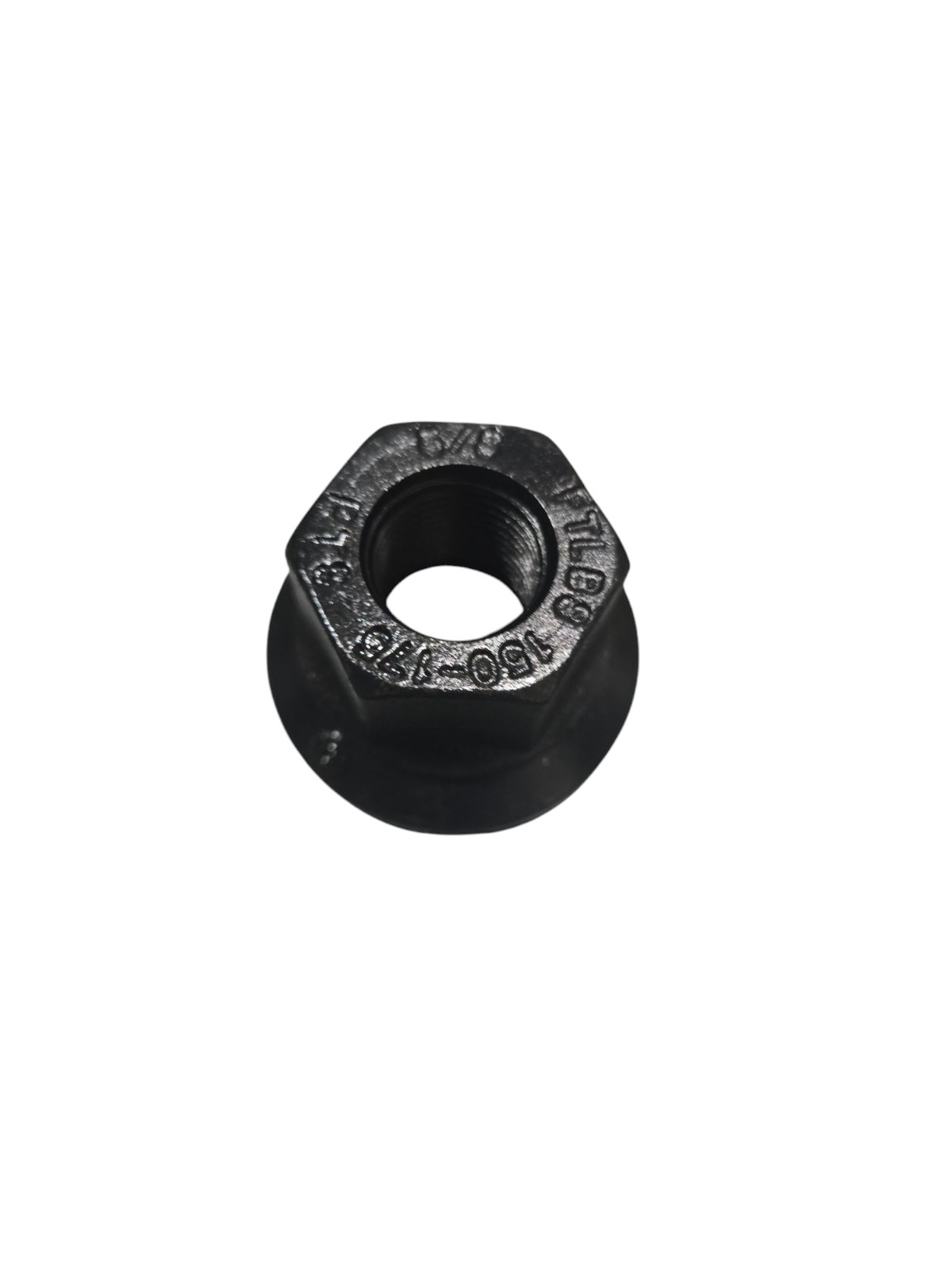 5/8"-18 Swivel Flange Lug Nut Trailer Wheel Heavy Duty Black Dexter Lippert Hub