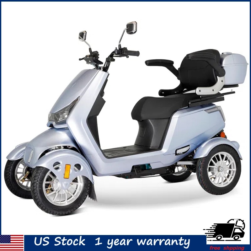 Four Wheels Travel Mobility Scooter 800W 60V20AH Battery Motor for Senior&Adult