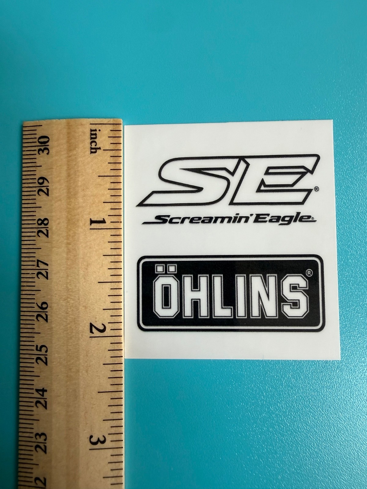 x4 Ohlins Stickers Decal Motorcycle Screaming Eagle 2 x 2.25 Harley Davidson