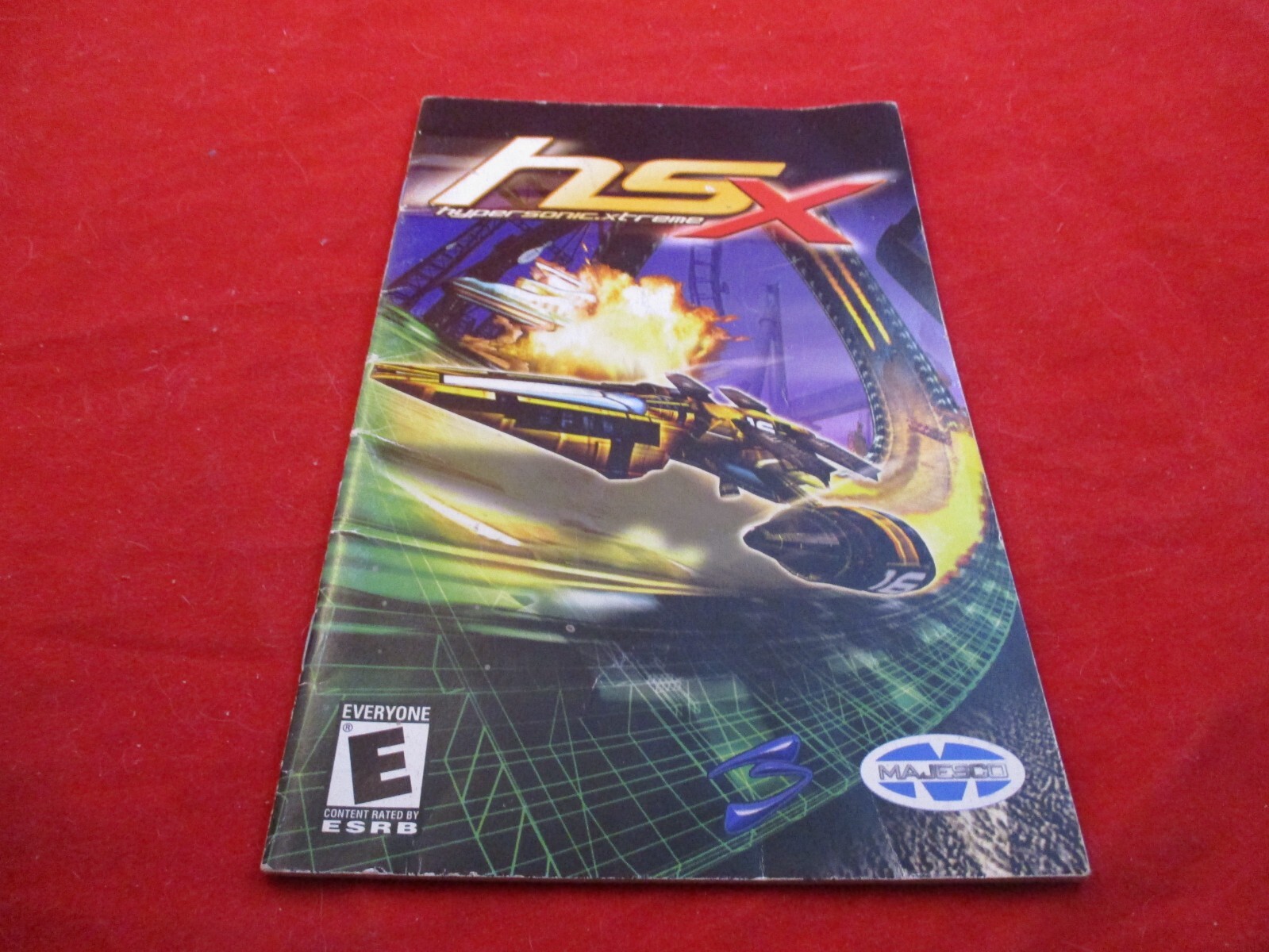 HSX Hypersonic Xtreme Playstation 2 PS2 Instruction Manual Booklet ONLY