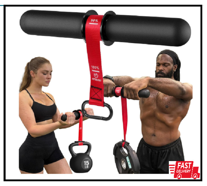 FitBeast Forearm Strengthener & Forearm Exerciser Wrist Roller with Thicker