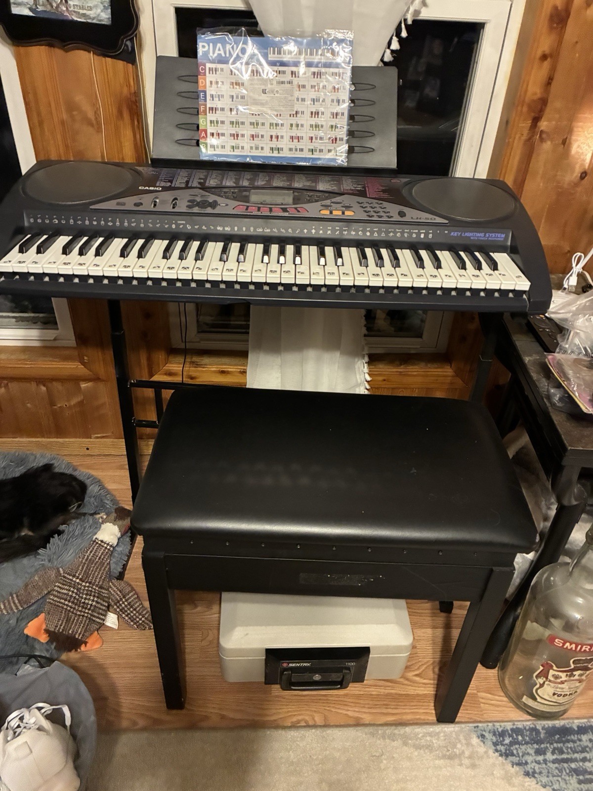 Vintage Casio Sampling SK-1 Keyboard Portable Instrument Box Sample Synthesizer