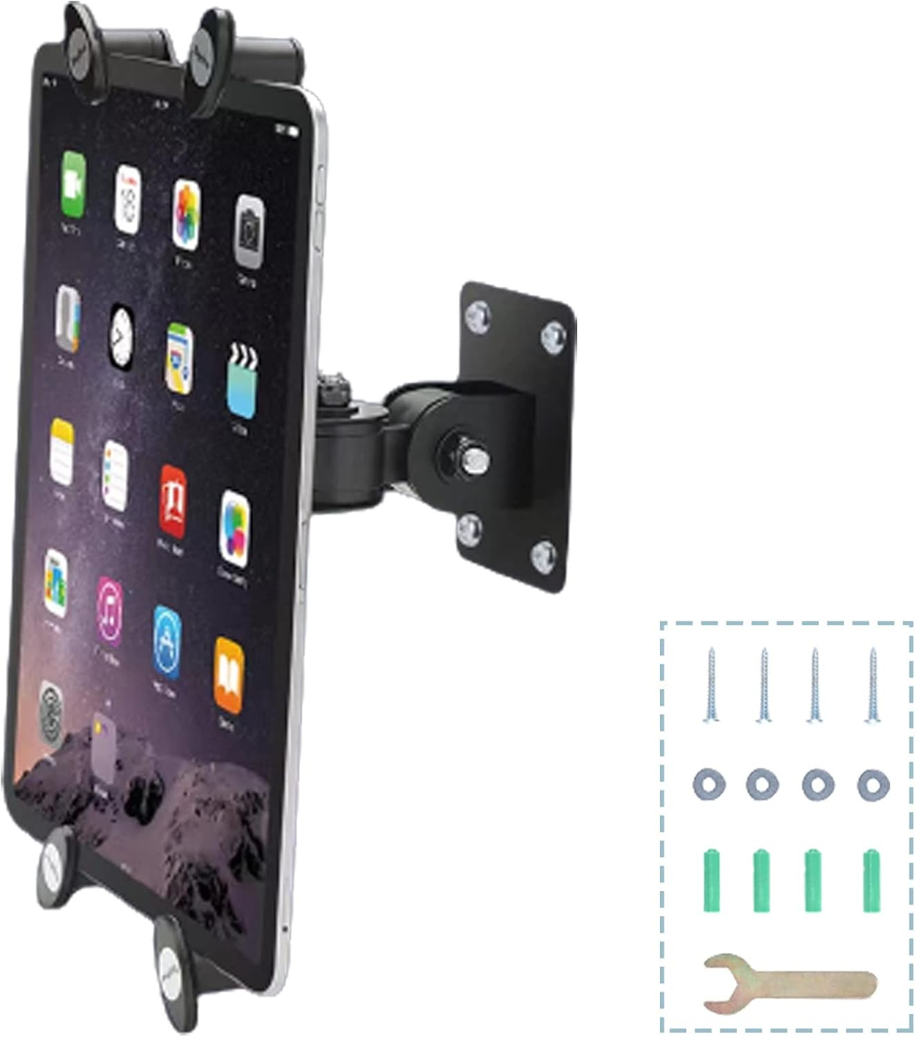 Tablet Wall Mount for 7-13 Inch Devices - Ideal for Home, Classroom, and Busines