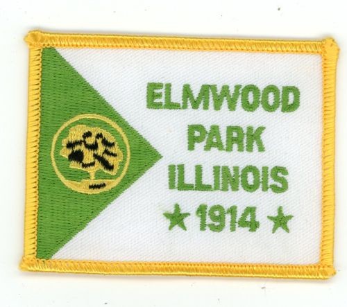 ILLINOIS IL ELMWOOD PARK CITY PATCH NICE SHOULDER PATCH POLICE SHERIFF