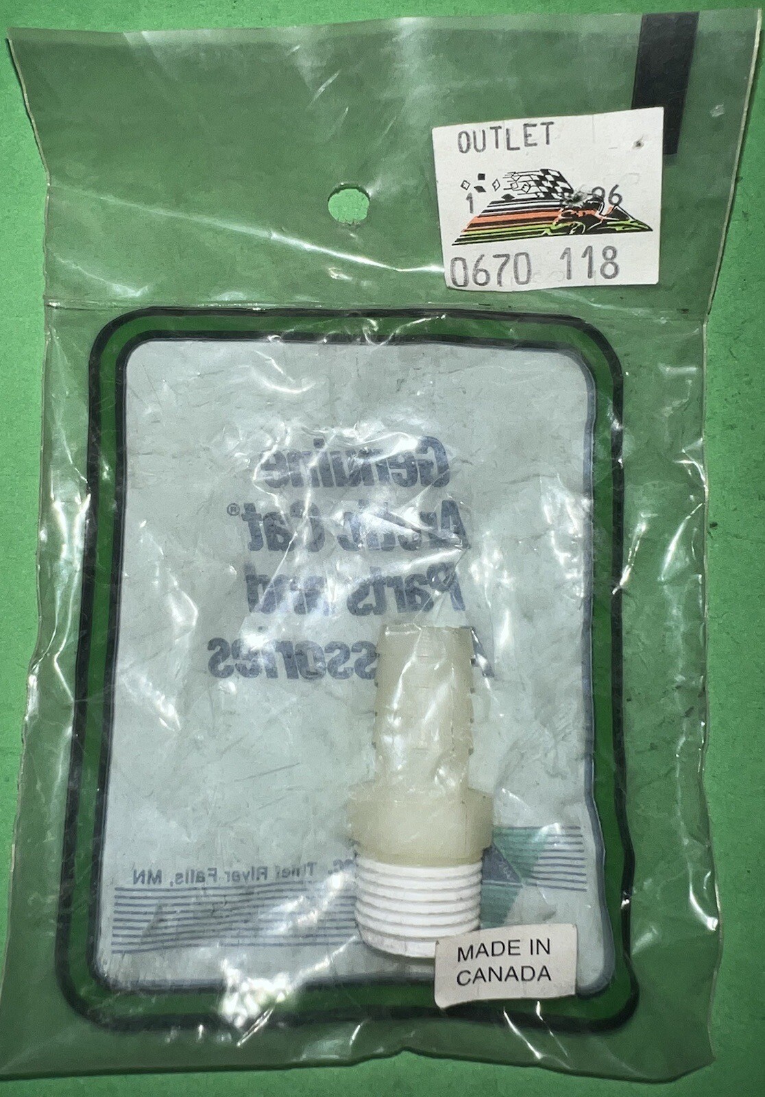 Arctic Cat OEM Oil Tank Outlet 0670-118 New