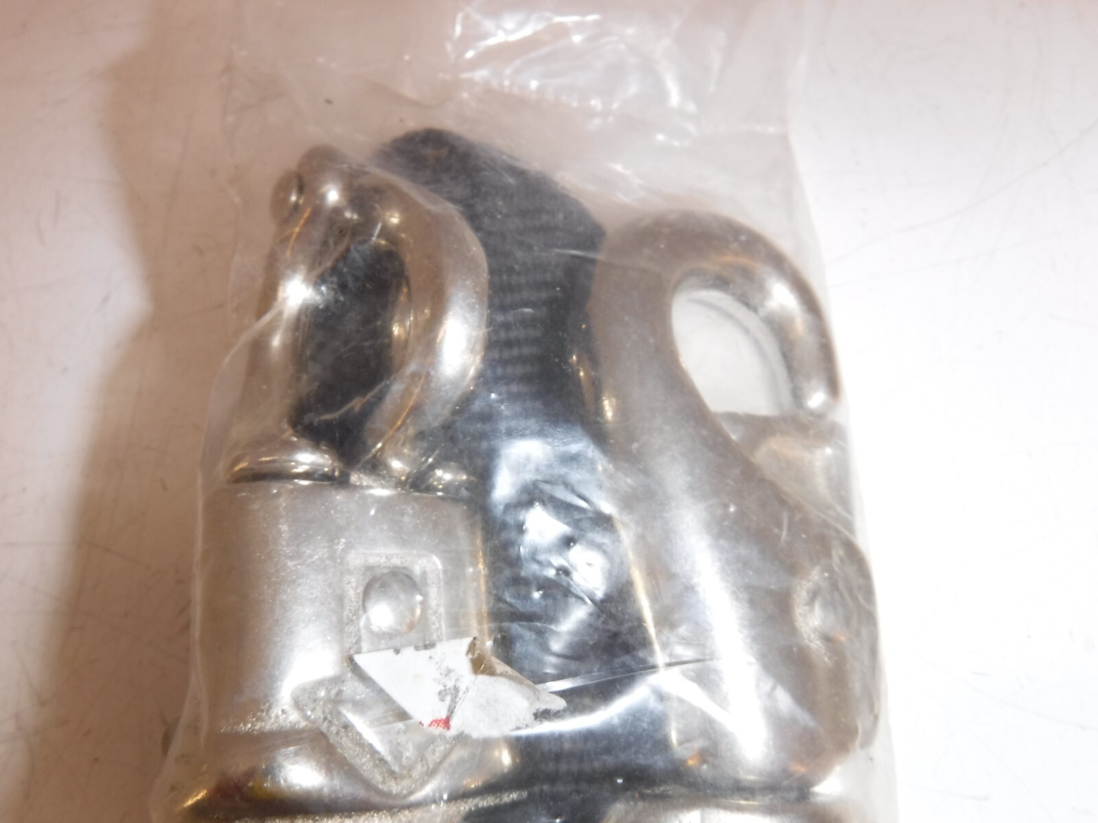 Black Leather Tie Down Hardware Horse Tack Equine