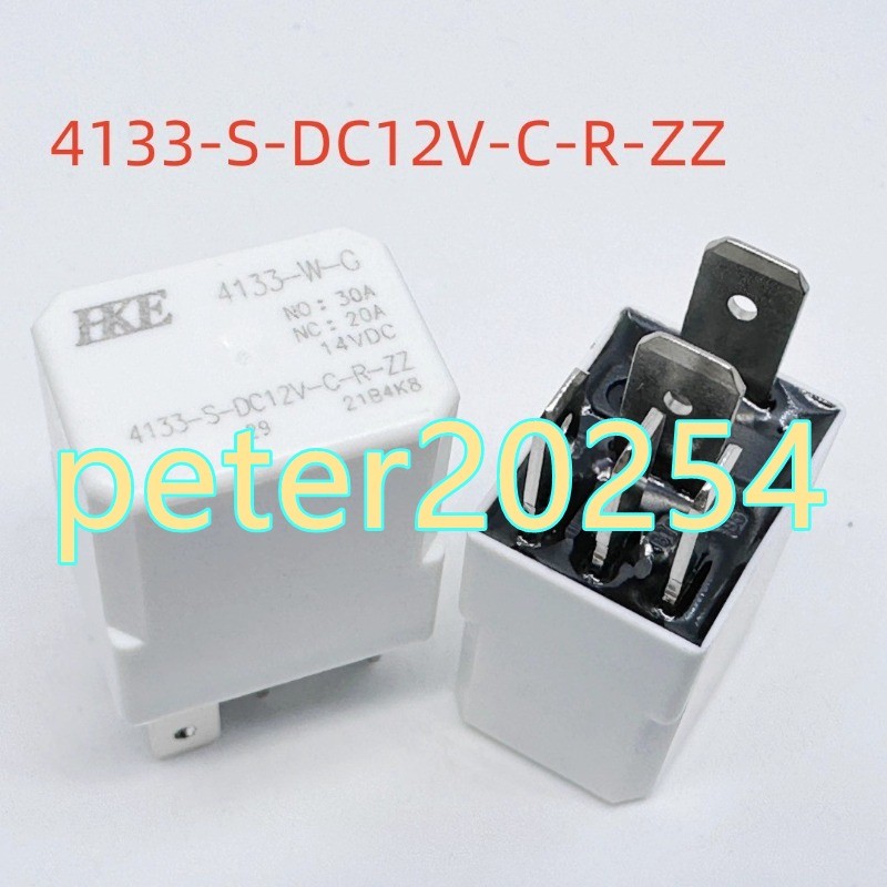2PCS New 4133-S-DC12V-C-R-ZZ 30A 5-pin Relay #TT