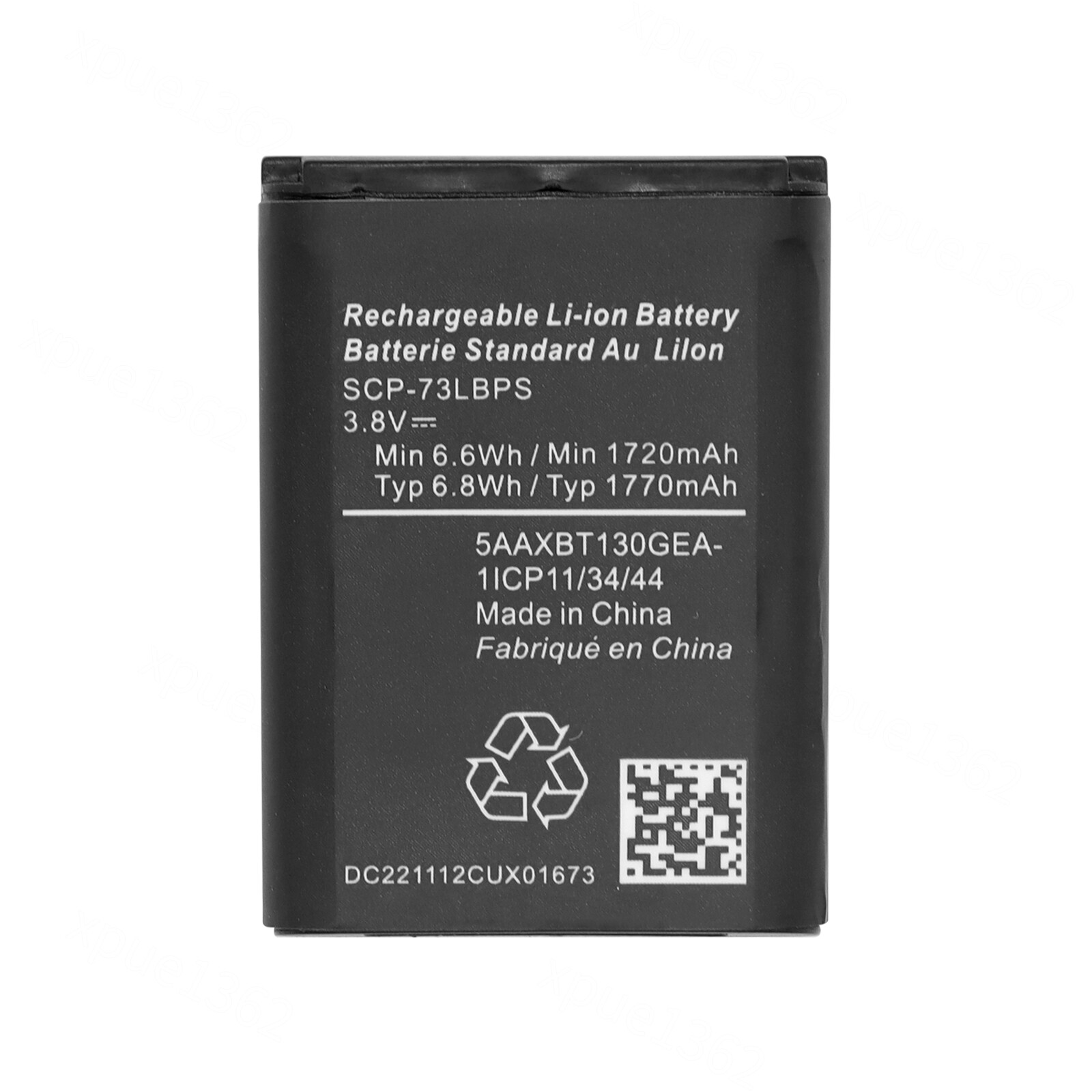 Replace Battery SCP-73LBPS For Verizon  Kyocera Dura XV Extreme E4810