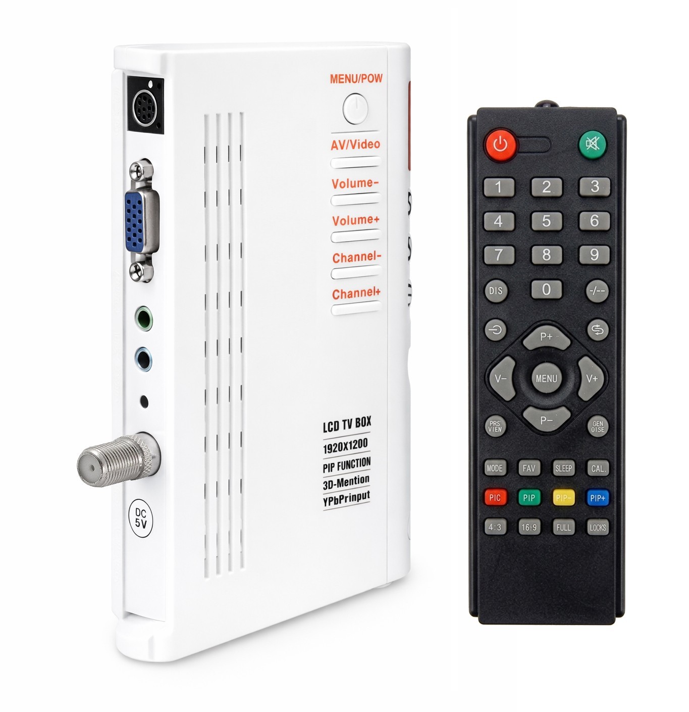 All-In-1 CATV RF RCA AV S-Video VGA To VGA Up Converter║ Max 1920x1200 Out
