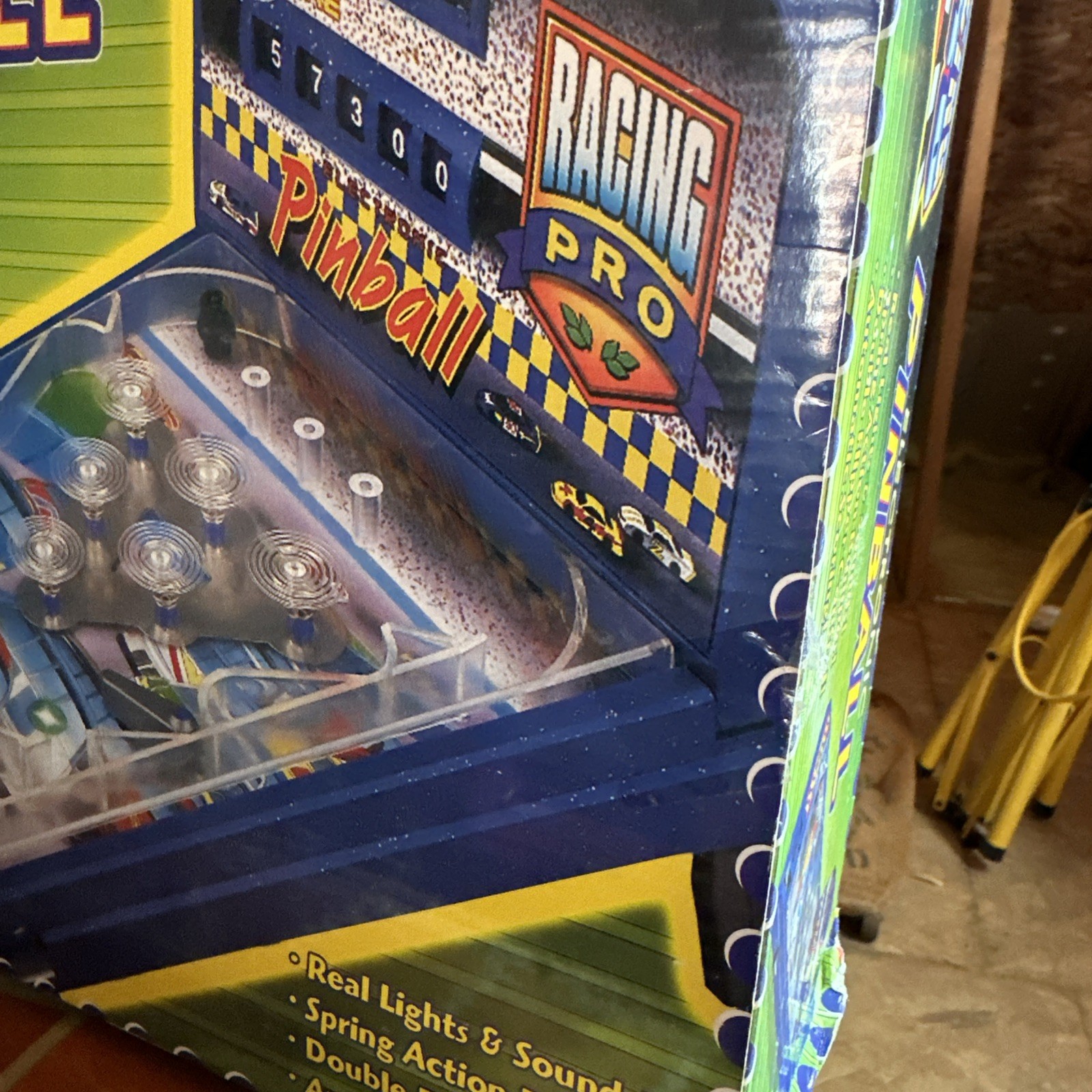 Racing Pro Pinball Machine – Vintage, New in Box