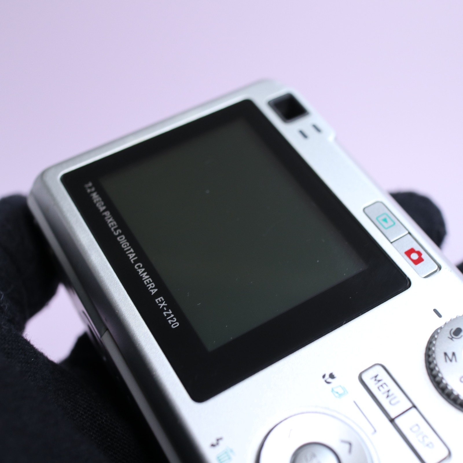 Casio Digital Camera Exilim EX-Z120 7.2MP Silver Tested