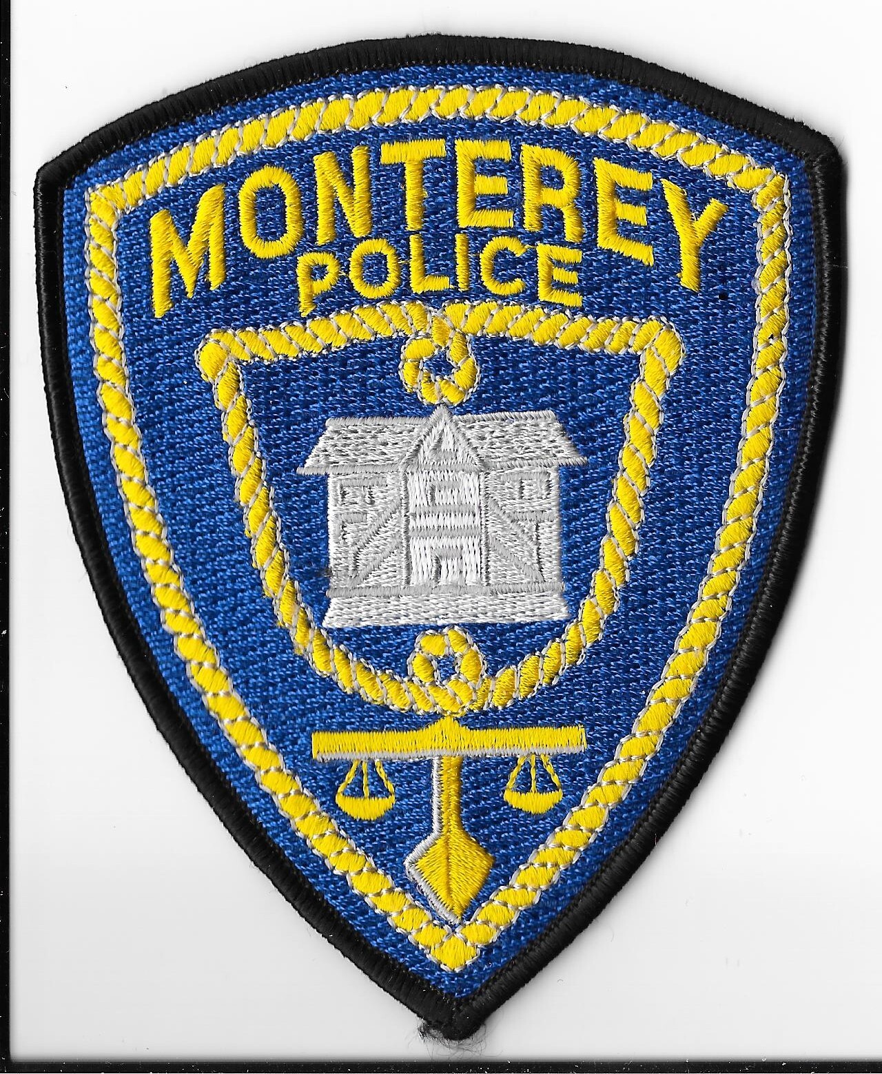 Monterey Police Department, California Shoulder Patch V1