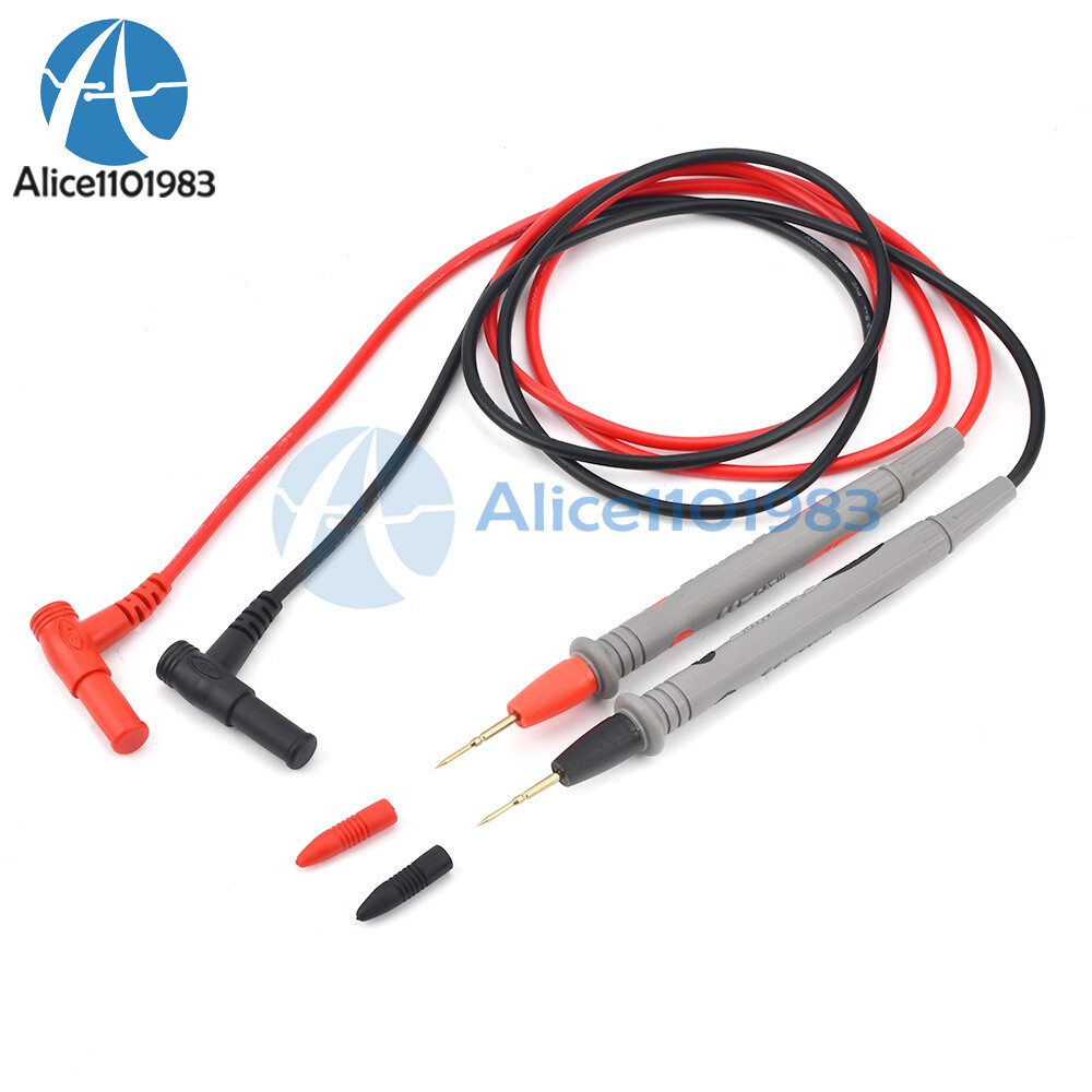 1000V 20A Universal Digital Multimeter Probe Test Leads Pin Needle Tip Probe