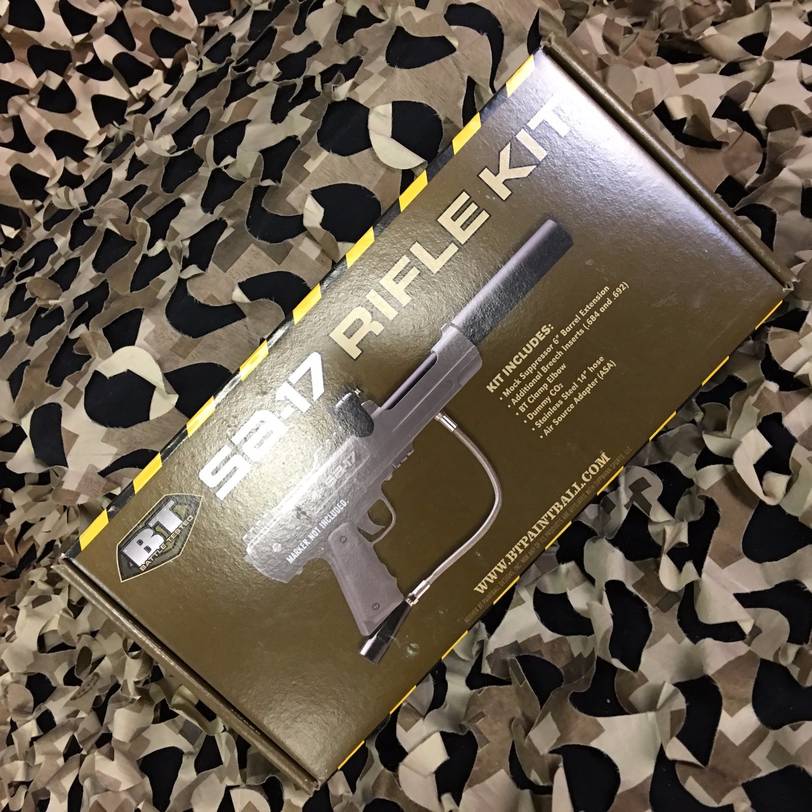 NEW BT SA-17 Paintball Pistol Rifle Conversion Replacement Kit (51996)