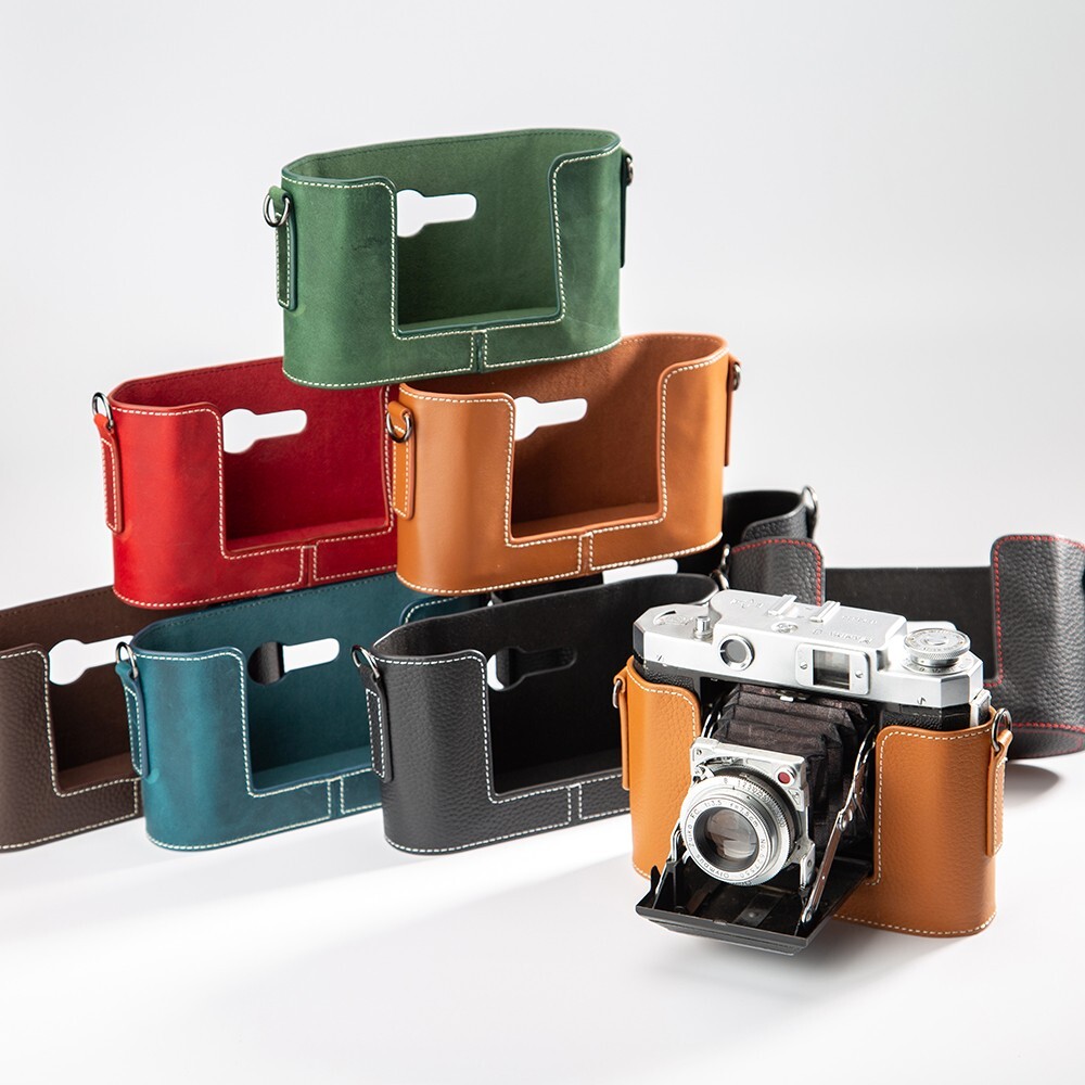 For Mamiya Six 6 Handmade Genuine Leather Half Camera Case Bag Cover