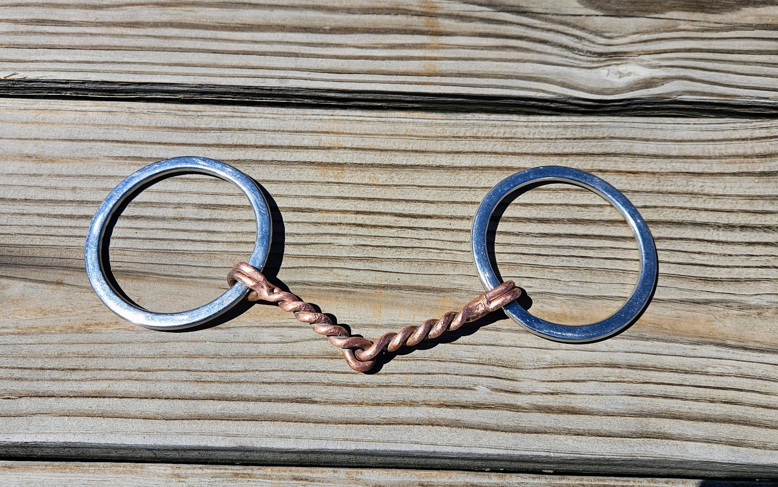 5" Copper Twisted Flat O-Ring Bit Stainless Steel